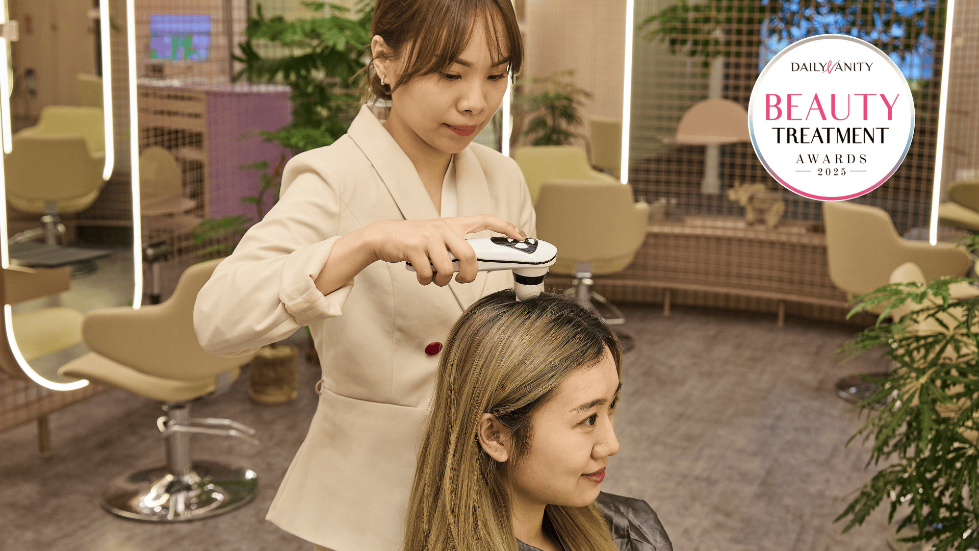 Scalp Exfoliating Treatment award tricholab